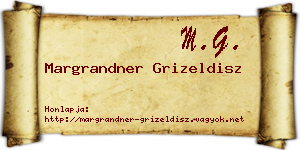 Margrandner Grizeldisz névjegykártya